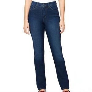 Gloria Vanderbilt High Rise Amanda Tapered Leg Denim Jeans 12